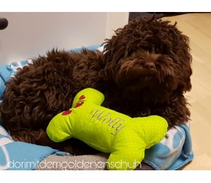 Stickserie ITH - Hundeknochen in 4 Größen und mit 7 Motiven plus Blanko